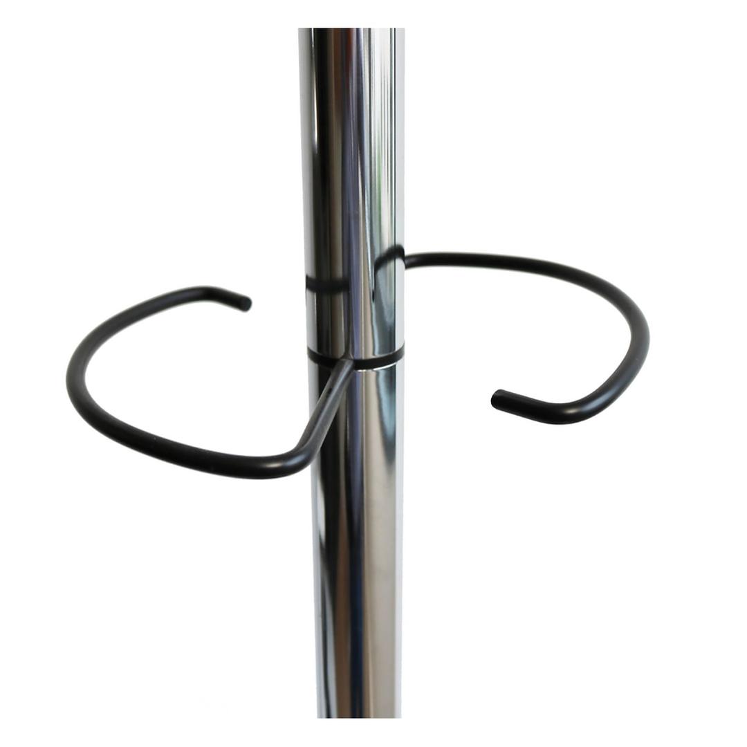 Portemanteau sur pied, 12 patères HAKEA UNILUX - Porte-parapluie fixé sur le fût du portemanteau UNILUX HAKEA, détail