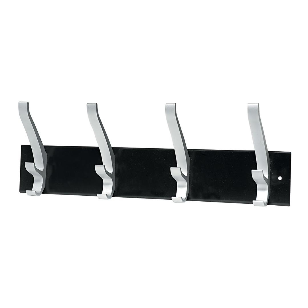 Patère murale, 4 patères CYPRES 4 patères UNILUX - Patère murale UNILUX CYPRES 4 patères, vue d'ensemble
