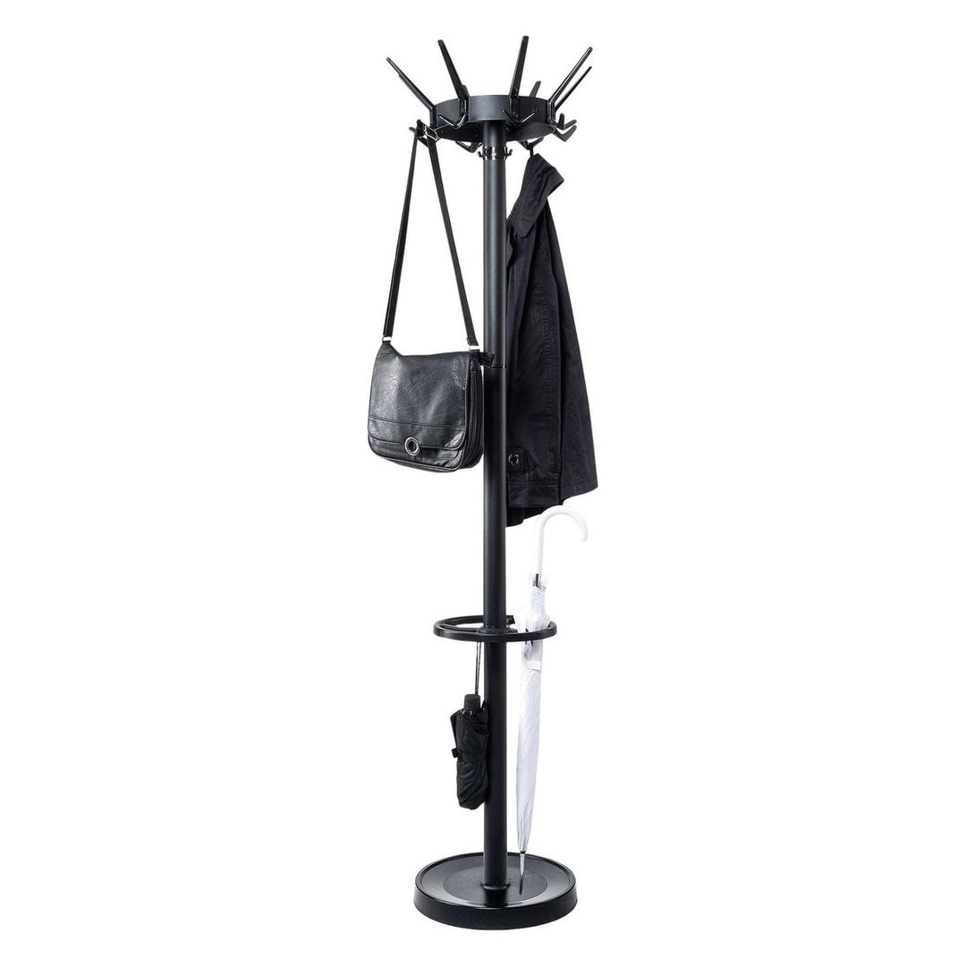 Portemanteau sur pied, 32 crochets caligo noir MAUL - Portemanteau sur pied MAULcaligo noir, en situation