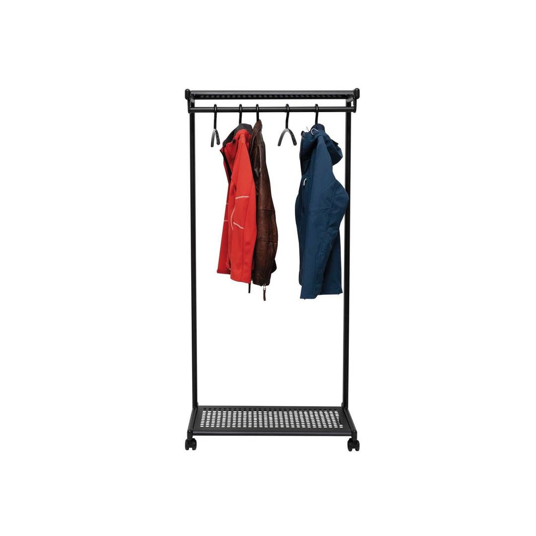 Vestiaire mobile, avec tablettes bolero MAUL - Vestiaire mobile MAULbolero, en situation