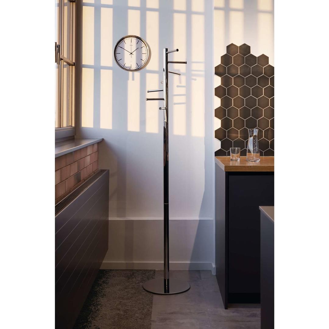 Portemanteau sur pied, 7 tringles caurus chrome MAUL - Portemanteau sur pied MAULcaurus chrome, en situation