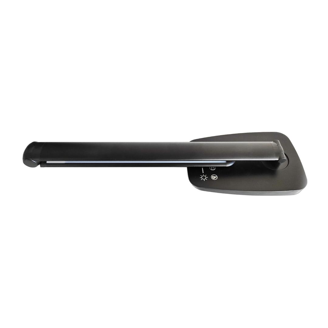 Lampe de bureau LED, température réglable TWISTLED UNILUX - Lampe de bureau UNILUX TWISTLED noir, repliée