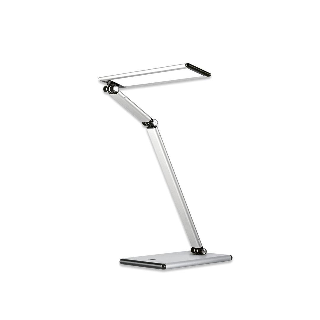 Lampe de bureau LED, variateur 4 niveaux Slim HANSA - Lampe de bureau Hansa Slim, tête allumée
