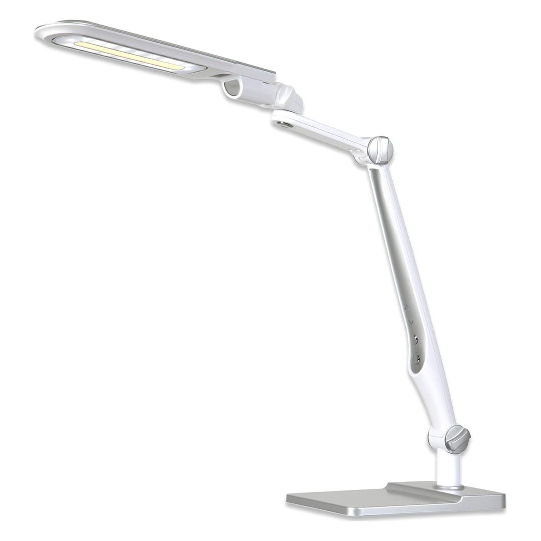 Lampe de bureau LED, pied et pince Multiflex HANSA - Lampe de bureau Hansa Multiflex, vue d'ensemble