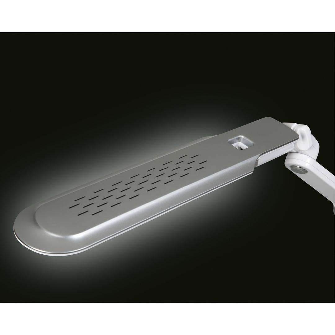 Lampe de bureau LED, pied et pince Multiflex HANSA - Lampe de bureau Hansa Multiflex, tête