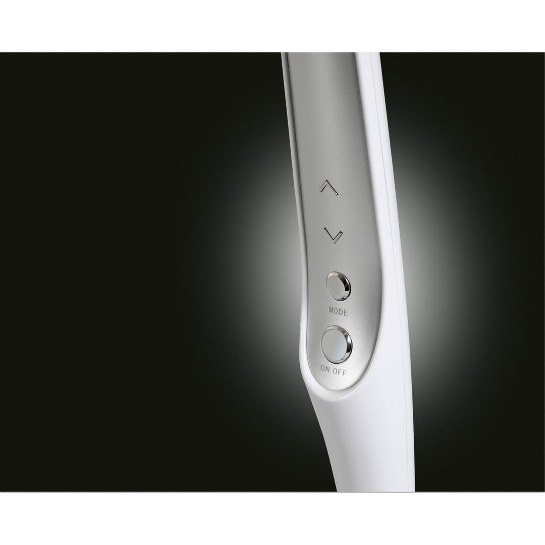 Lampe de bureau LED, pied et pince Multiflex HANSA - Lampe de bureau Hansa Multiflex, touches de commande