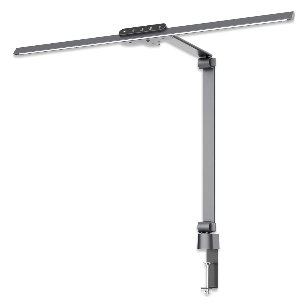 Lampe de bureau LED à pince, tête de 80 cm Flow HANSA - Lampe de bureau Hansa Flow, vue d'ensemble