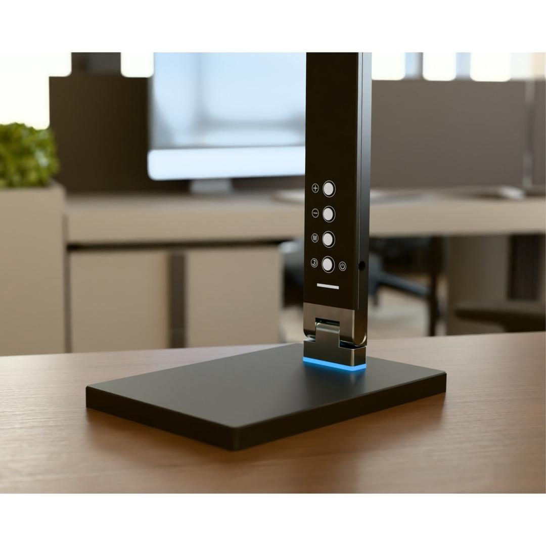Lampe de bureau LED avec veilleuse Magic Light HANSA - Lampe de bureau Hansa Magic Light, pied et veilleuse bleue