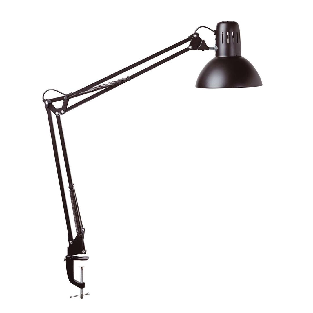 Lampe de bureau à pince, sans ampoule study noir MAUL - Lampe de bureau à pince MAULstudy noir, vue d'ensemble