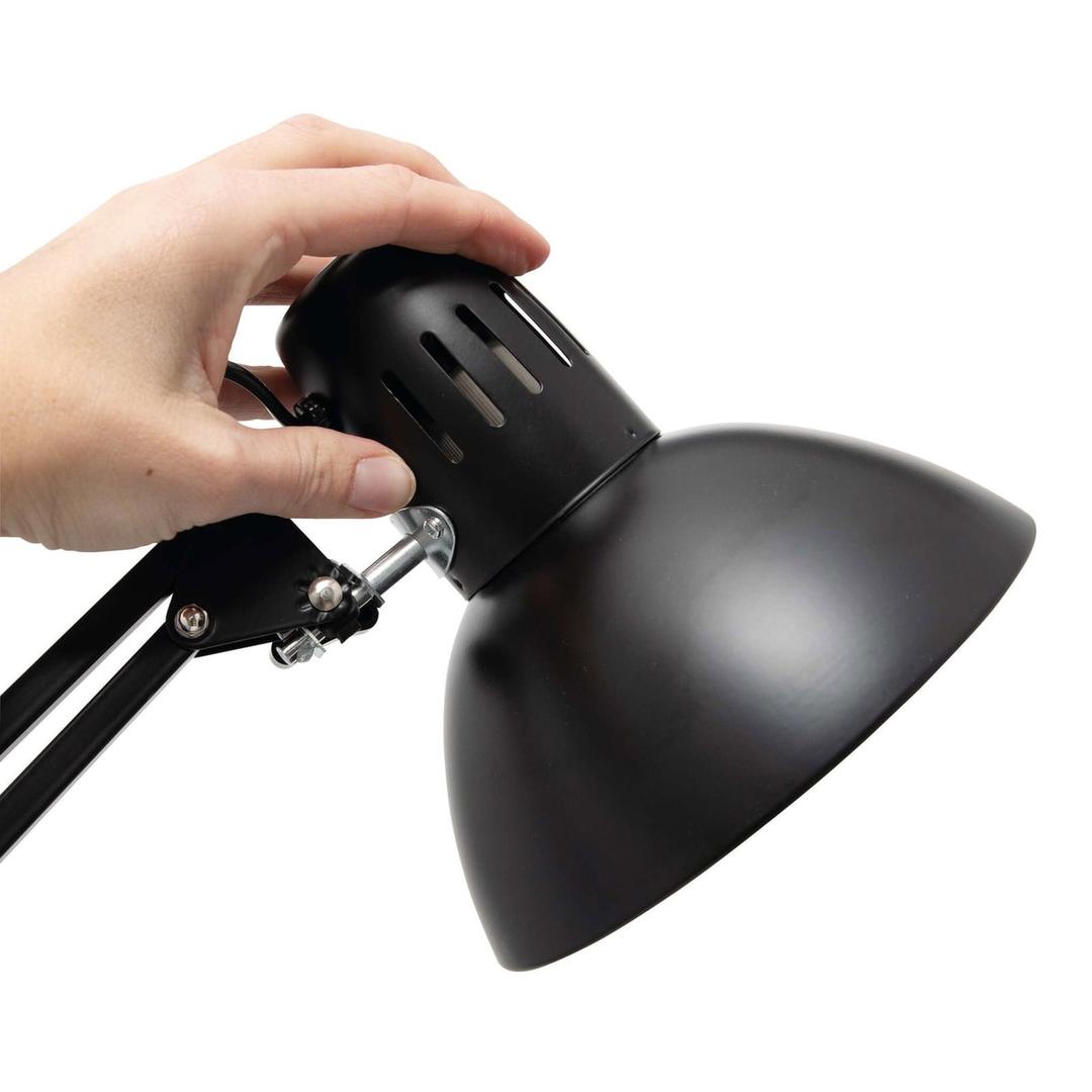 Lampe de bureau à pince, sans ampoule study noir MAUL - Lampe de bureau à pince MAULstudy noir, détail