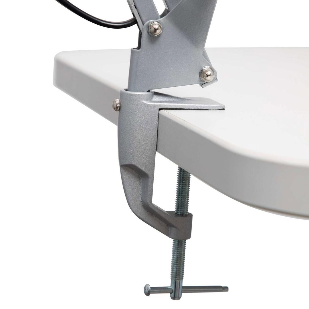 Lampe de bureau à pince, sans ampoule study argent MAUL - Lampe de bureau à pince MAULstudy argent, détail