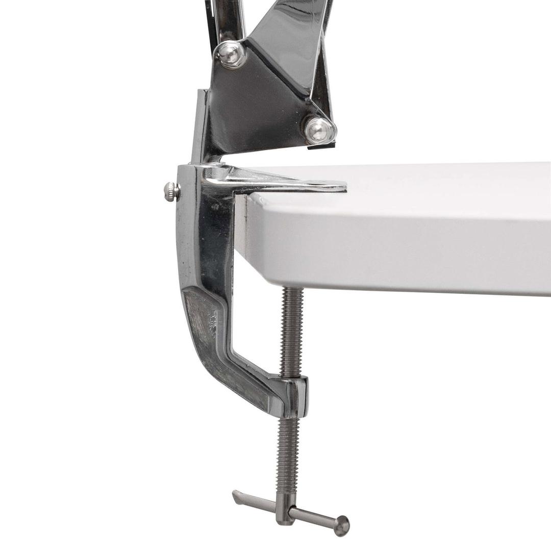 Lampe de bureau à pince, sans ampoule study chrome MAUL - Lampe de bureau à pince MAULstudy chromé, détail