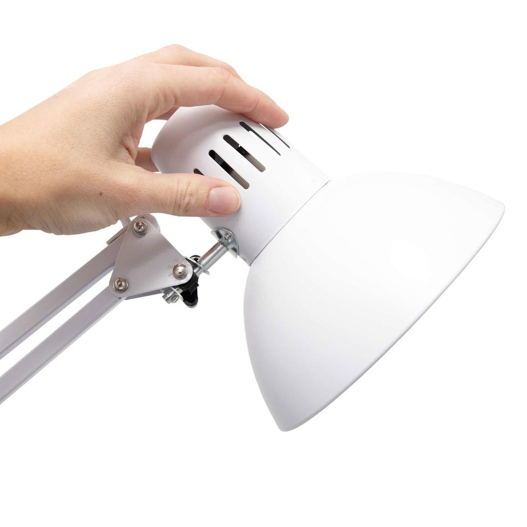 Lampe de bureau à pince, sans ampoule study blanc MAUL - Lampe de bureau à pince MAULstudy blanc, détail