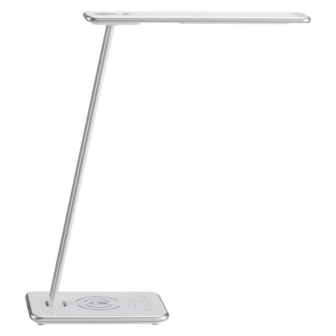 Lampe de bureau LED, chargeur à induction JAZZ UNILUX - Lampe de bureau LED UNILUX JAZZ blanc, vue d'ensemble