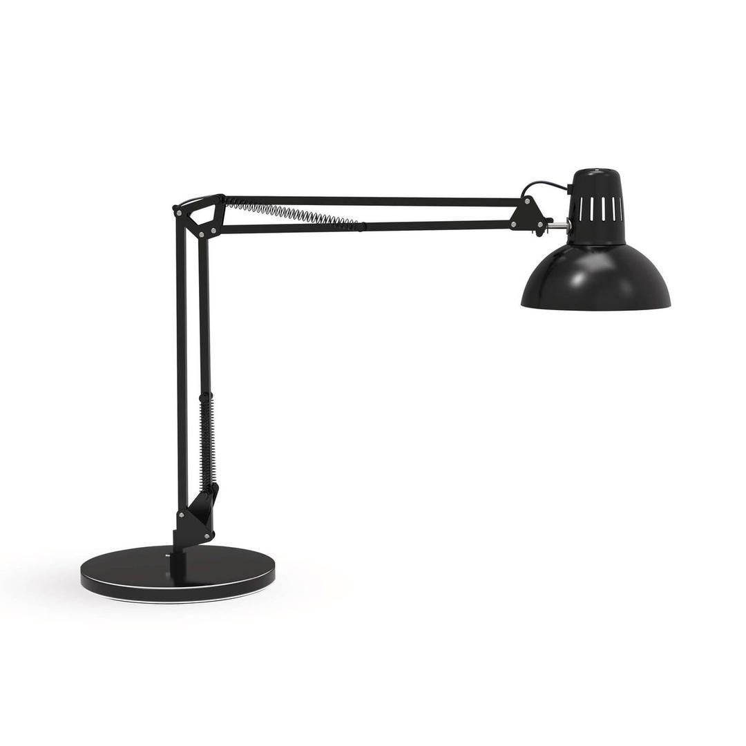 Lampe de bureau sur pied, sans ampoule study sur pied noir MAUL - Lampe de bureau sur pied MAULstudy noir, vue d'ensemble