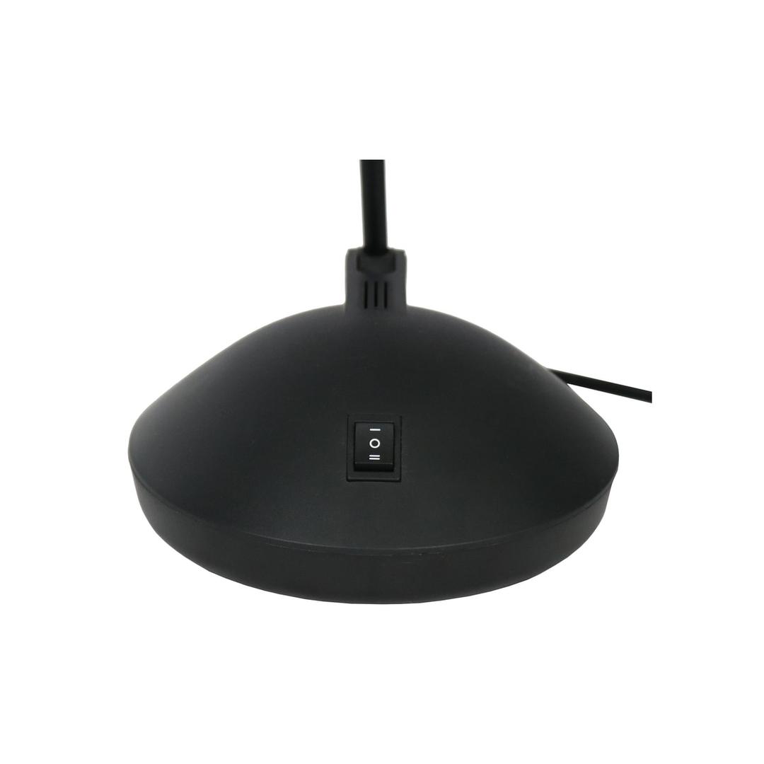Lampe de bureau LED, module LED remplaçable JOKER 2.0 UNILUX - Lampe de bureau LED UNILUX JOKER 2.0 noir, socle et interrupteur, détail