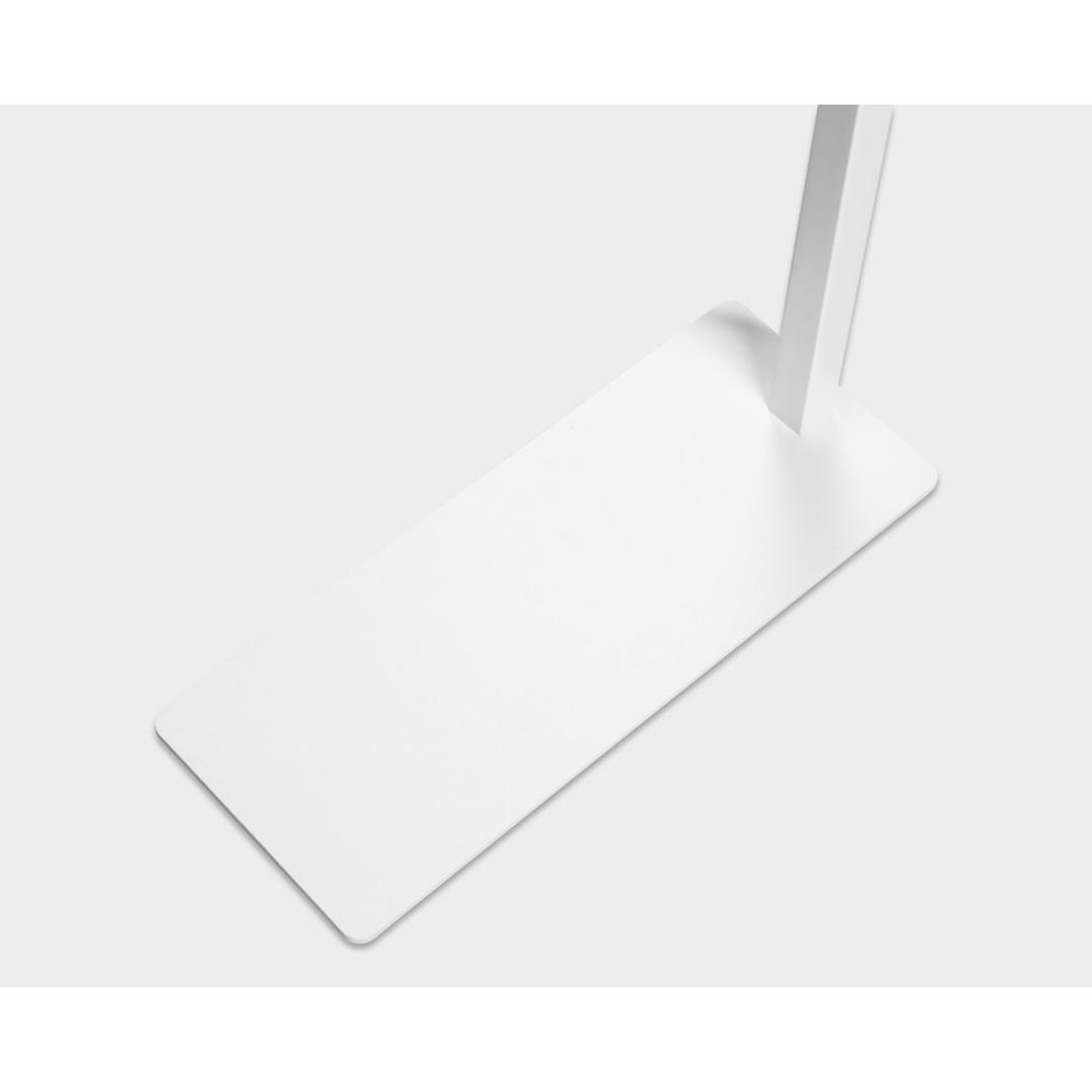 Lampadaire LED de bureau, 3 970 lumens Beryll blanc HANSA - Lampadaire Hansa Beryll blanc, pied