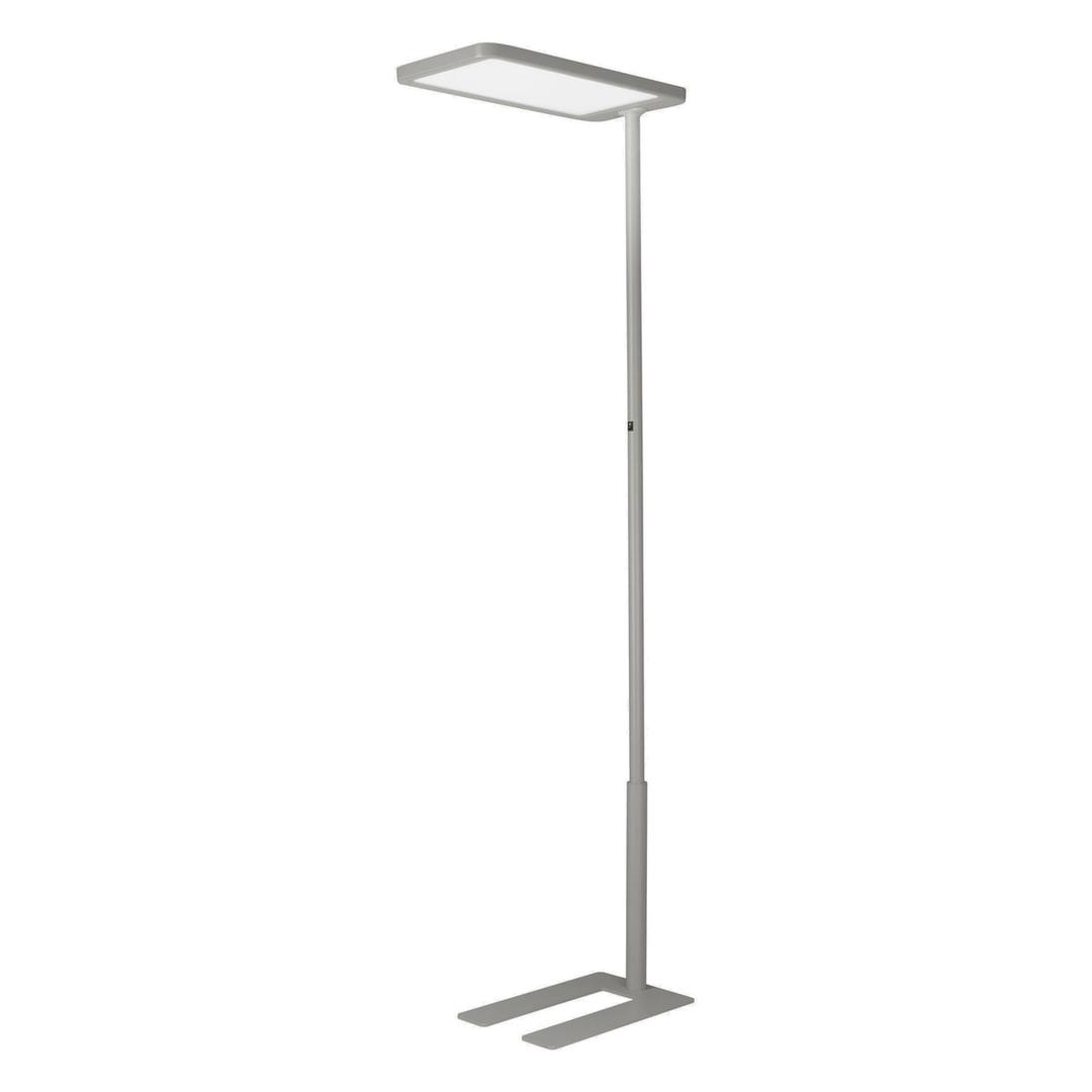 Lampadaire LED de bureau, 10 400 lumens Capella gris argent HANSA - Lampadaire Hansa Capella gris argent, vue d'ensemble