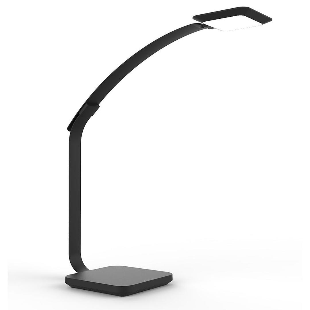 Lampe de bureau LED connectée, chargeur à induction TIMELIGHT UNILUX - Lampe de bureau LED connectée UNILUX TIMELIGHT noir, vue d'ensemble