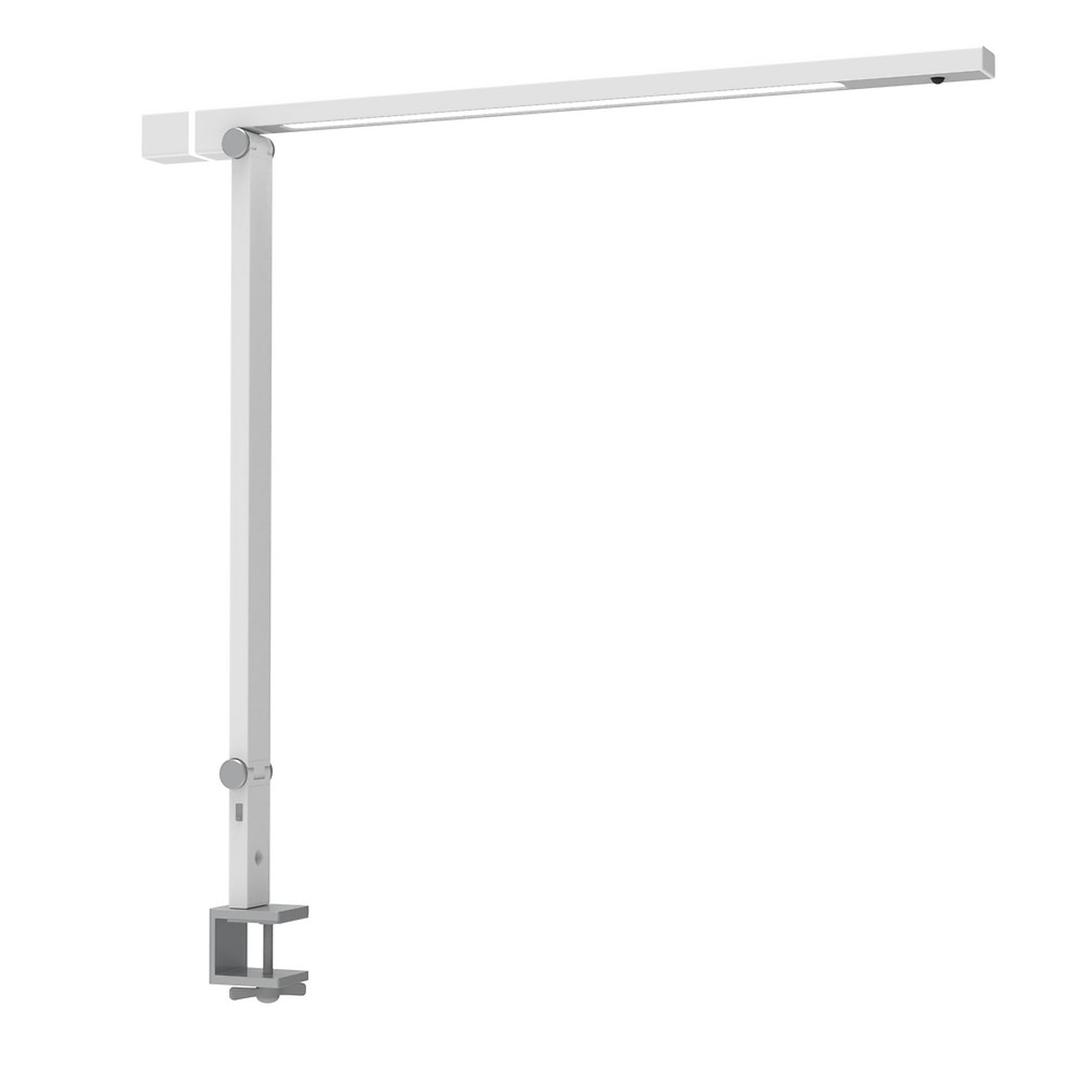 Lampe de bureau LED à pince, détecteur de mouvement VENUSLIGHT UNILUX - Lampe de bureau LED à pince UNILUX VENUSLIGHT blanc, vue d'ensemble