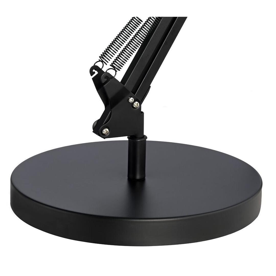 Lampe architecte sans ampoule, socle et pince SUCCESS 66 UNILUX - Lampe architecte UNILUX SUCCESS 66 noir, socle lesté, détail