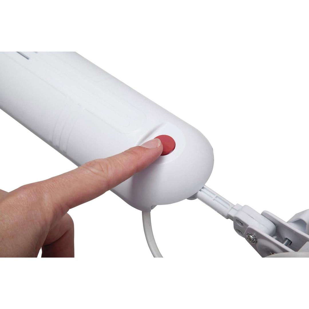 Lampe de bureau LED à pince, 6500 K atlantic blanc MAUL - Lampe LED à pince MAULatlantic blanc, détail
