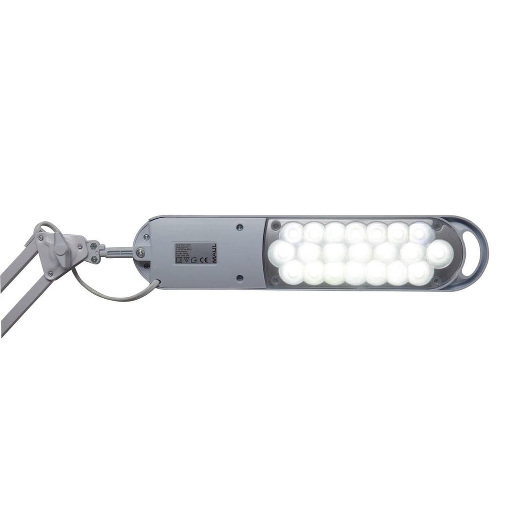 Lampe de bureau LED à pince, 6500 K atlantic blanc MAUL - Lampe LED à pince MAULatlantic blanc, détail