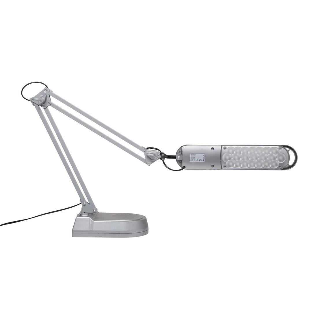 Lampe de bureau LED sur pied, 6500 K atlantic sur pied argent MAUL - Lampe LED sur pied MAULatlantic argent, détail