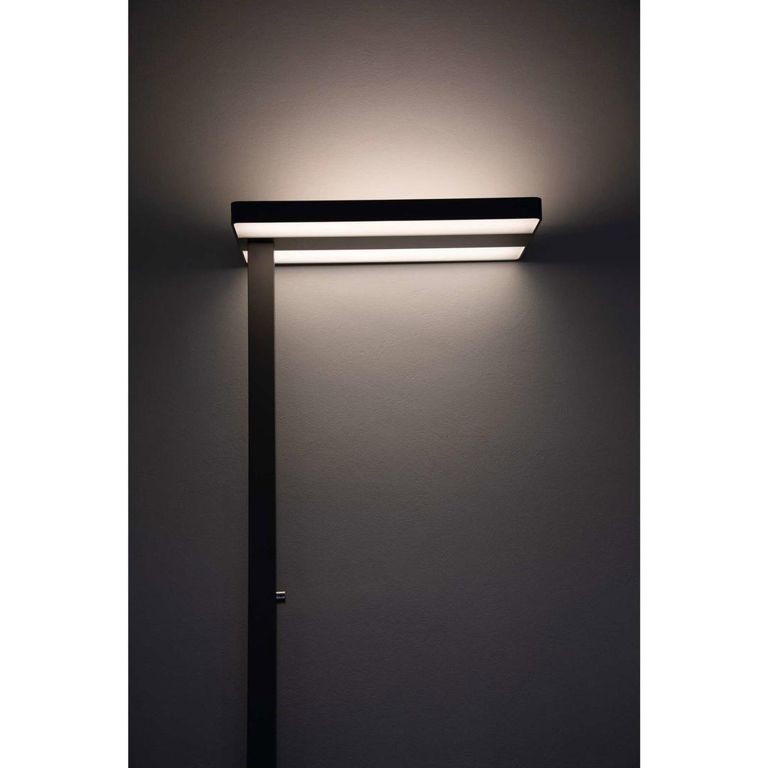 Lampadaire LED à pince, direct et indirect javal à pince argent MAUL - Lampadaire LED à pince MAULjaval argent, détail