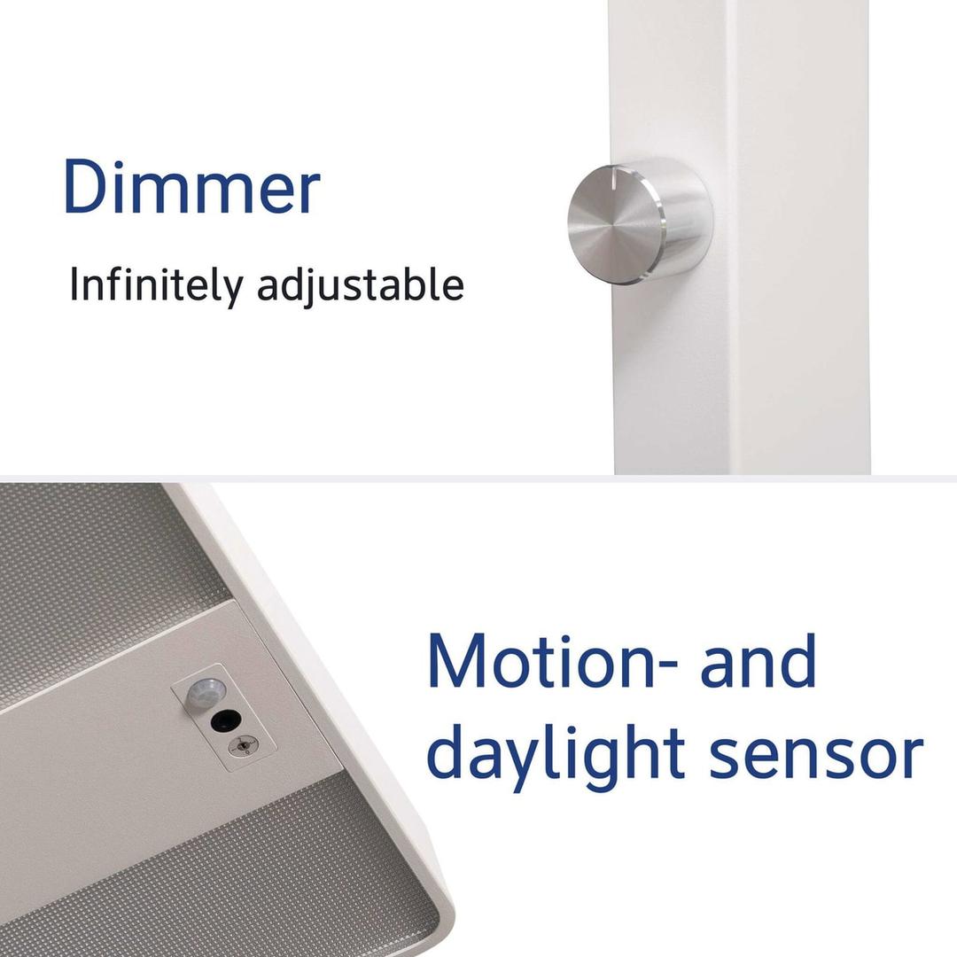 Lampadaire LED, détecteur de présence juvis sensor blanc MAUL - Lampadaire LED MAULjuvis sensor blanc, dimensions
