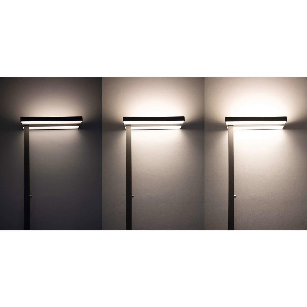 Lampadaire LED, détecteur de présence juvis sensor argent MAUL - Lampadaire LED MAULjuvis sensor argent, détail