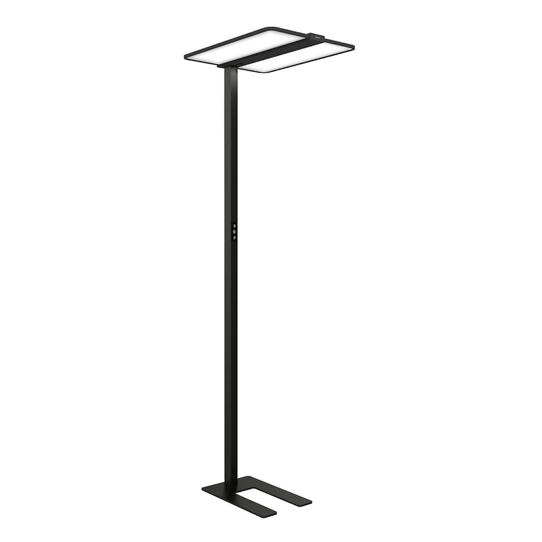 Lampadaire LED, détecteur de présence ATLAS UNILUX - Lampadaire LED UNILUX ATLAS noir, vue d'ensemble