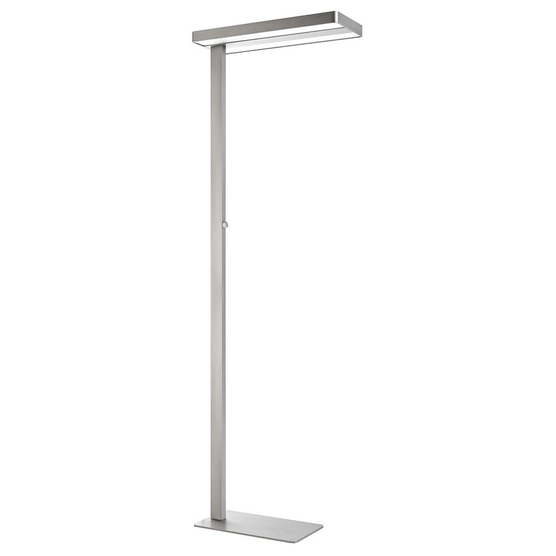 Lampadaire LED, 40 % direct et 60 % indirect LIXUS UNILUX - Lampadaire LED UNILUX LIXUS gris métal, vue d'ensemble