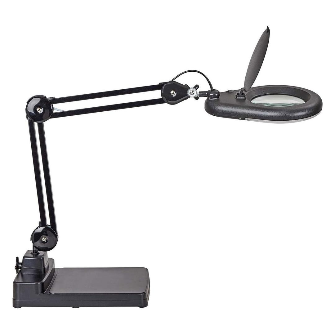 Lampe loupe LED sur pied, 3 dioptries viso sur pied noir MAUL - Lampe loupe LED sur pied MAULviso noir, vue d'ensemble
