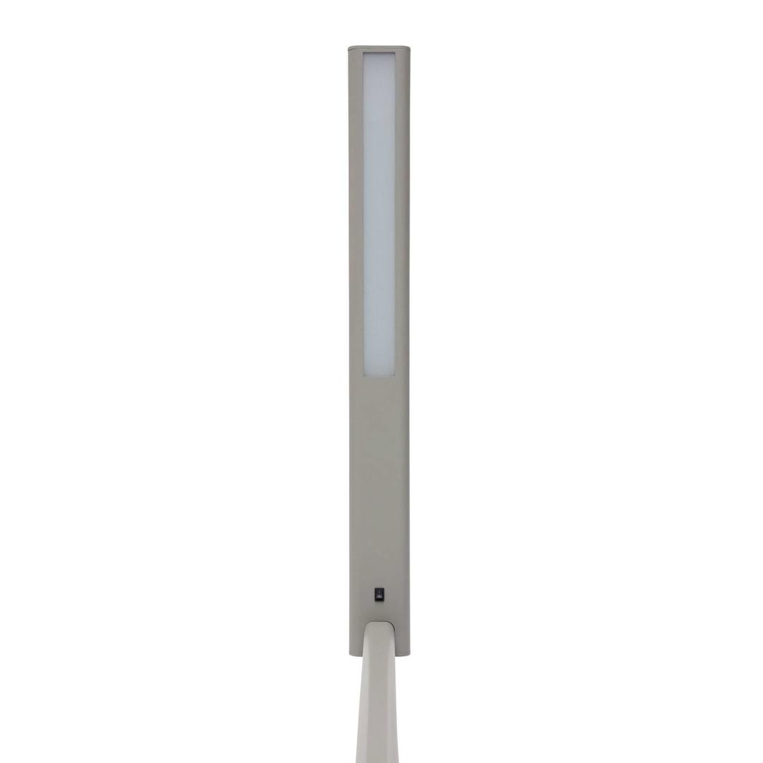 Lampadaire LED, direct et indirect jet argent MAUL - Lampadaire LED MAULjet argent, détail