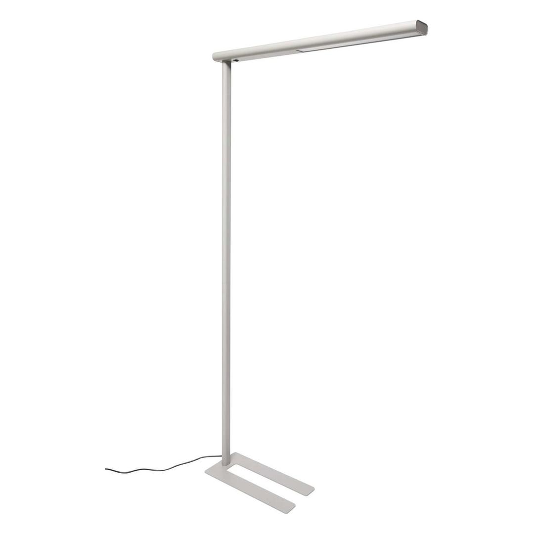 Lampadaire LED, direct et indirect jet argent MAUL - Lampadaire LED MAULjet argent, détail