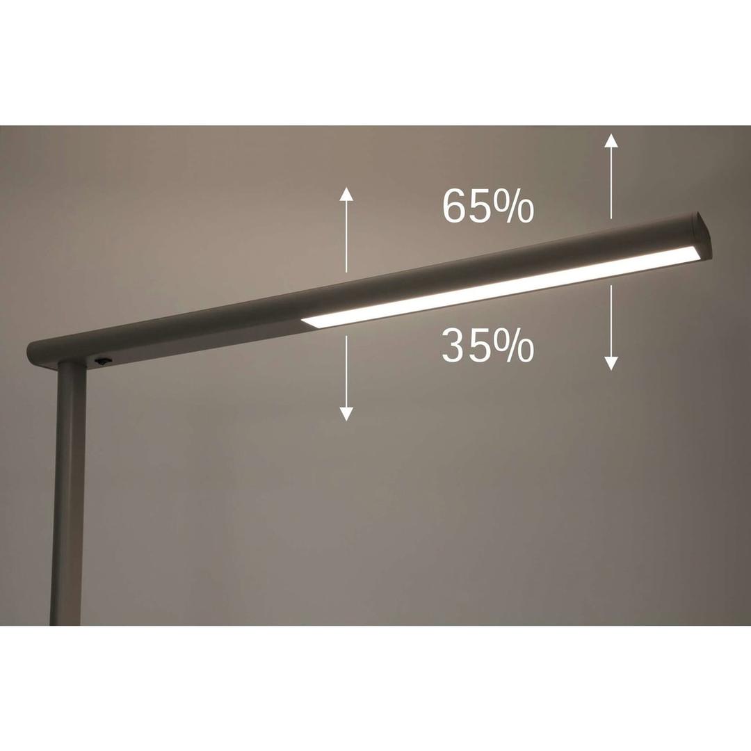 Lampadaire LED, direct et indirect jet argent MAUL - Lampadaire LED MAULjet argent, dimensions