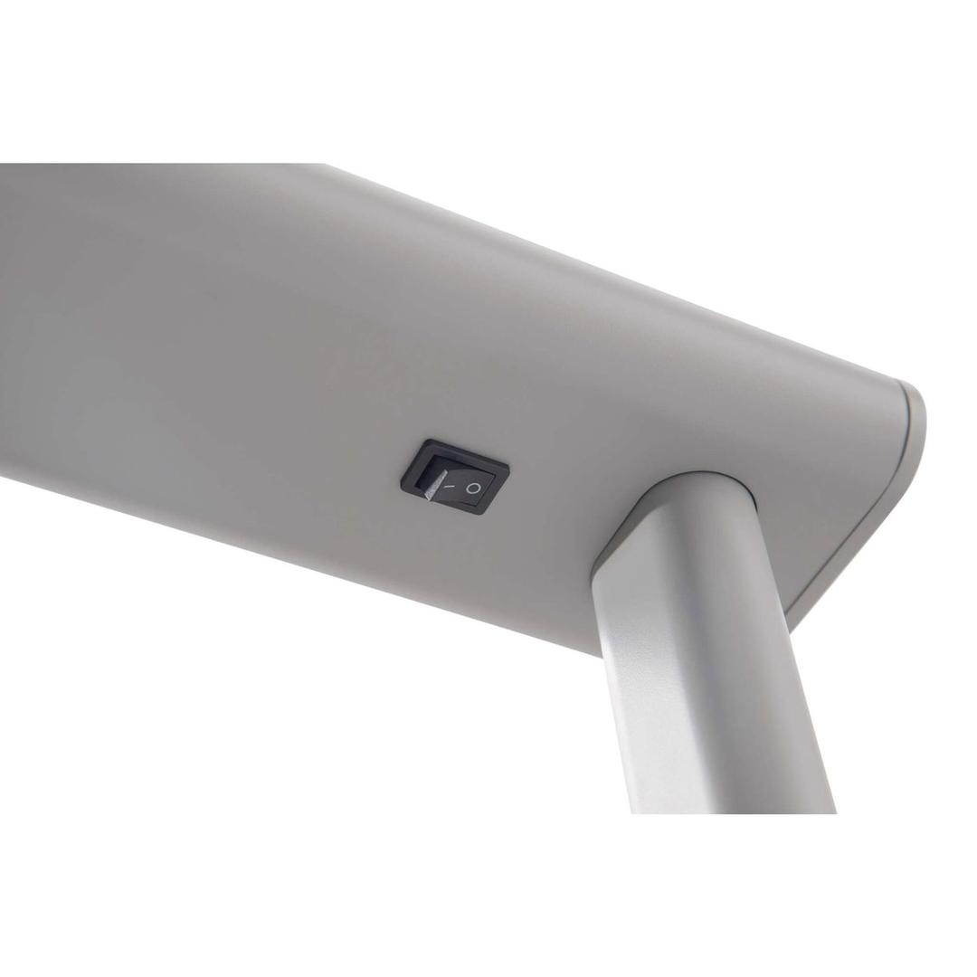 Lampadaire LED, direct et indirect jet argent MAUL - Lampadaire LED MAULjet argent, détail