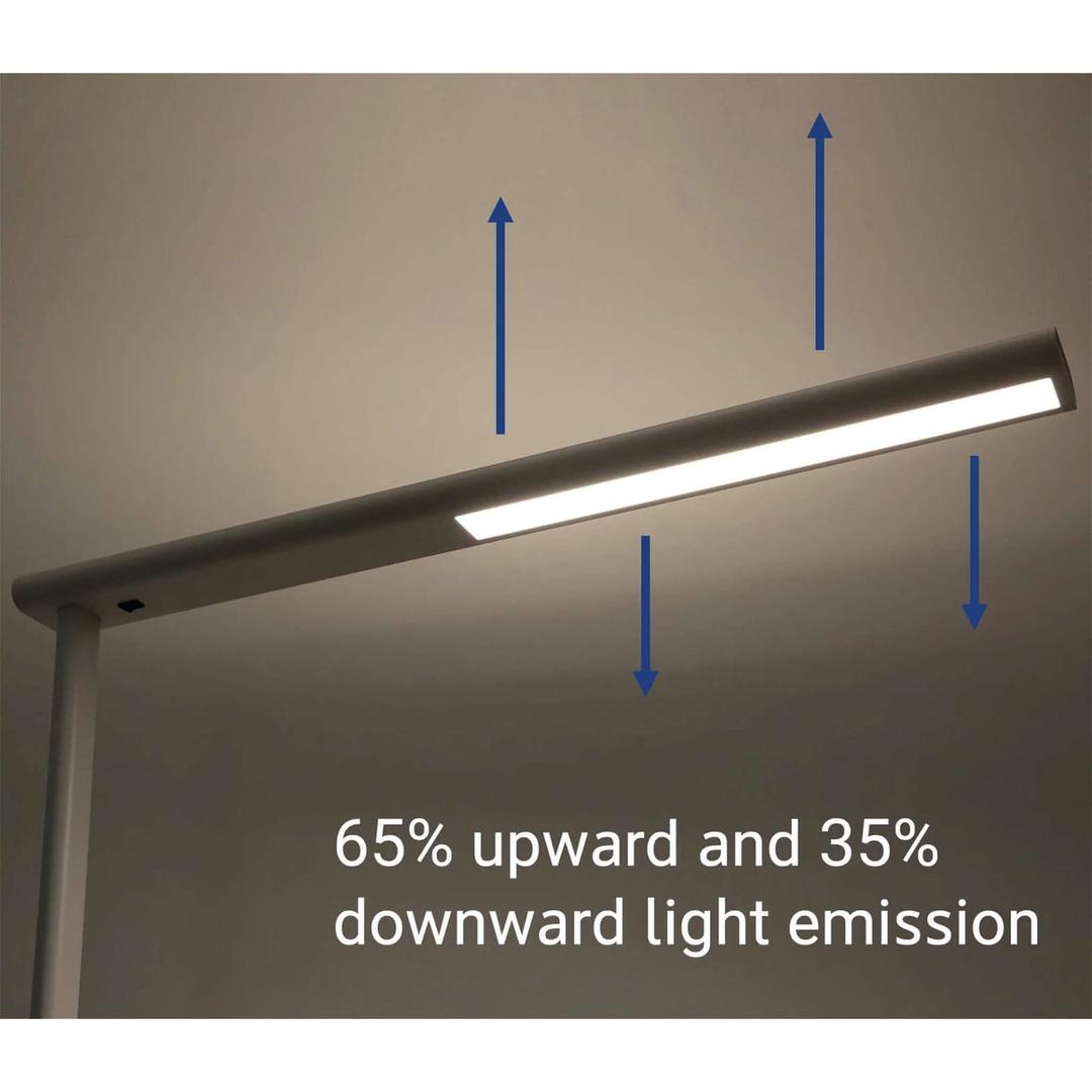Lampadaire LED, direct et indirect jet blanc MAUL - Lampadaire LED MAULjet blanc, dimensions