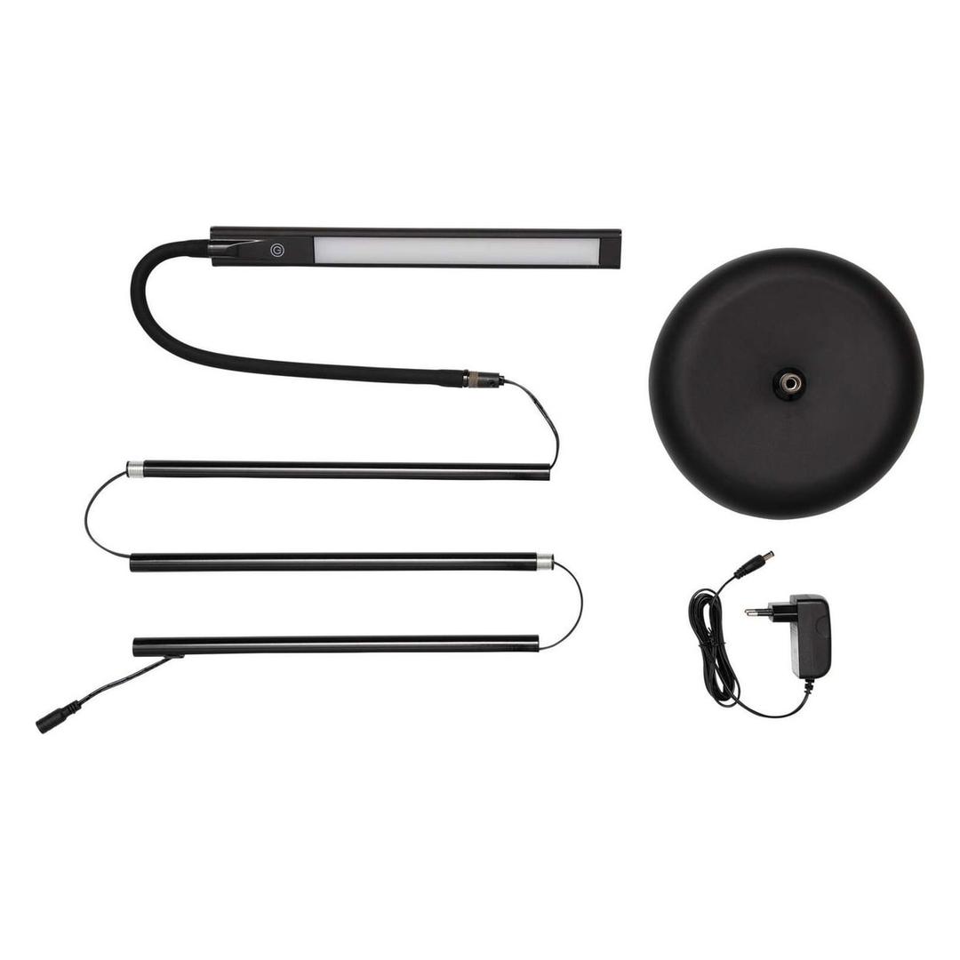 Lampadaire de lecture LED, 126 cm pirro lampadaire noir MAUL - Lampadaire de lecture LED MAULpirro noir, détail