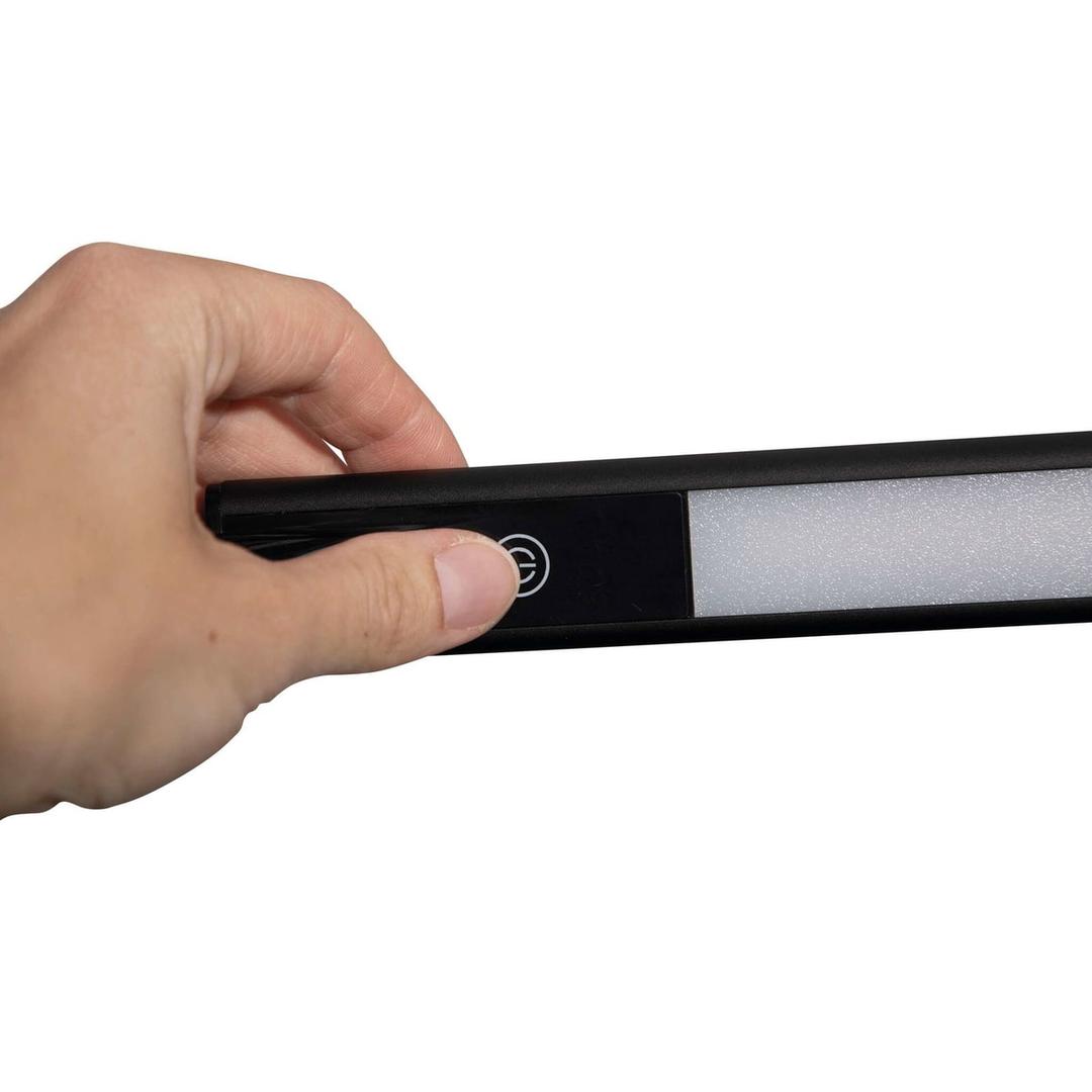 Lampadaire de lecture LED, 126 cm pirro lampadaire noir MAUL - Lampadaire de lecture LED MAULpirro noir, détail