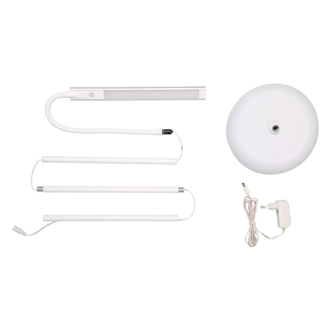 Lampadaire de lecture LED, 126 cm pirro lampadaire blanc MAUL - Lampadaire de lecture LED MAULpirro blanc, détail