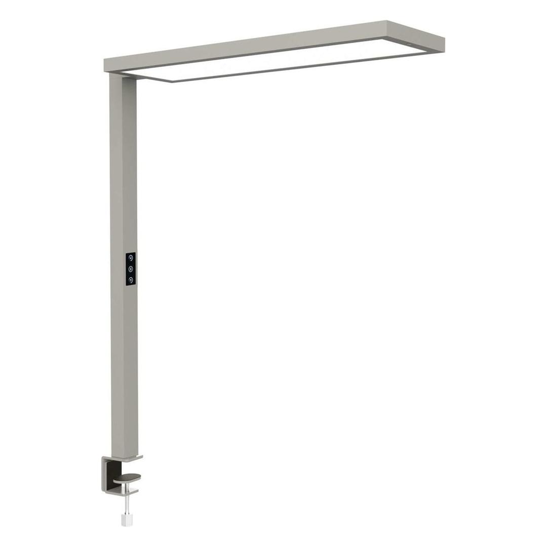 Lampadaire LED à pince pour double poste senja à pince argent MAUL - Lampadaire LED à pince MAULsenja argent, vue d'ensemble