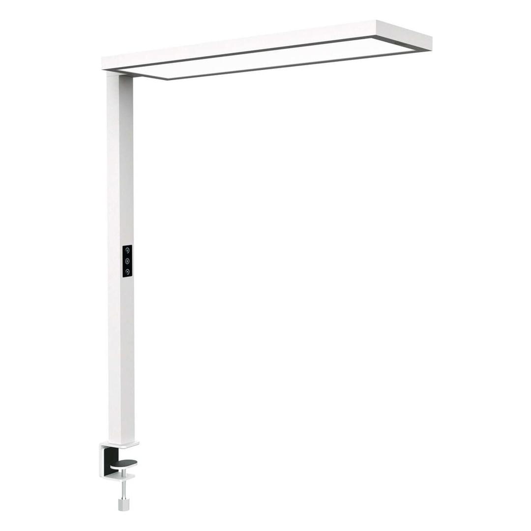 Lampadaire LED à pince pour double poste senja à pince blanc MAUL - Lampadaire LED à pince MAULsenja blanc, vue d'ensemble