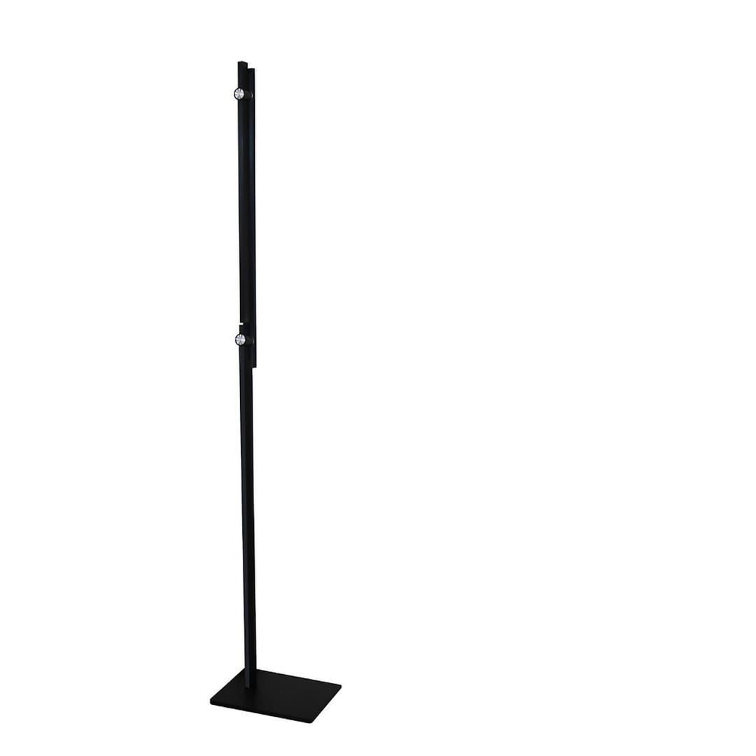 Lampadaire LED à bras pliants LUMILIGHT UNILUX - Lampadaire LED à bras pliants UNILUX LUMILIGHT noir, bras replié