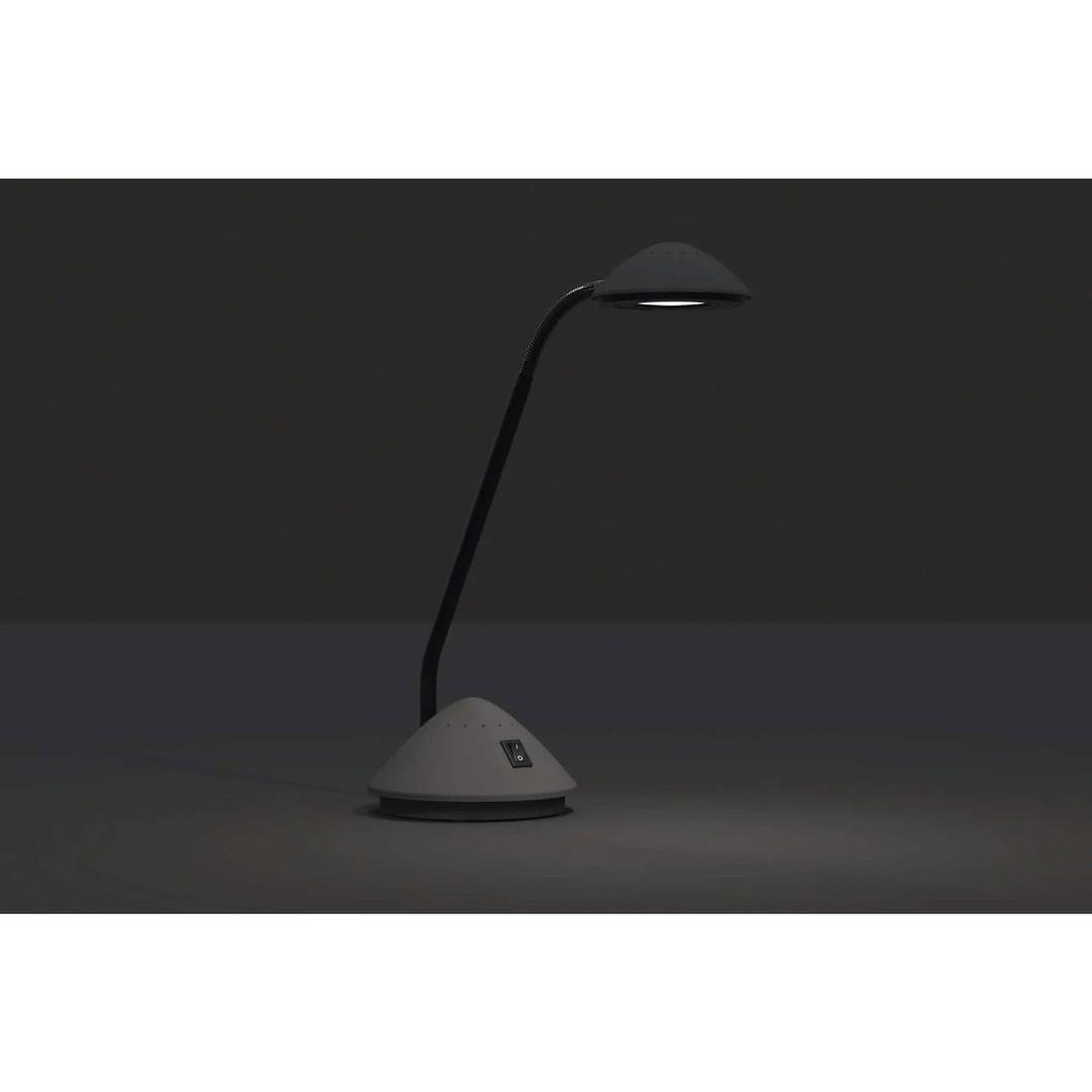 Lampe de bureau LED compacte, 3000 K arc noir MAUL - Lampe de bureau LED MAULarc noir, détail