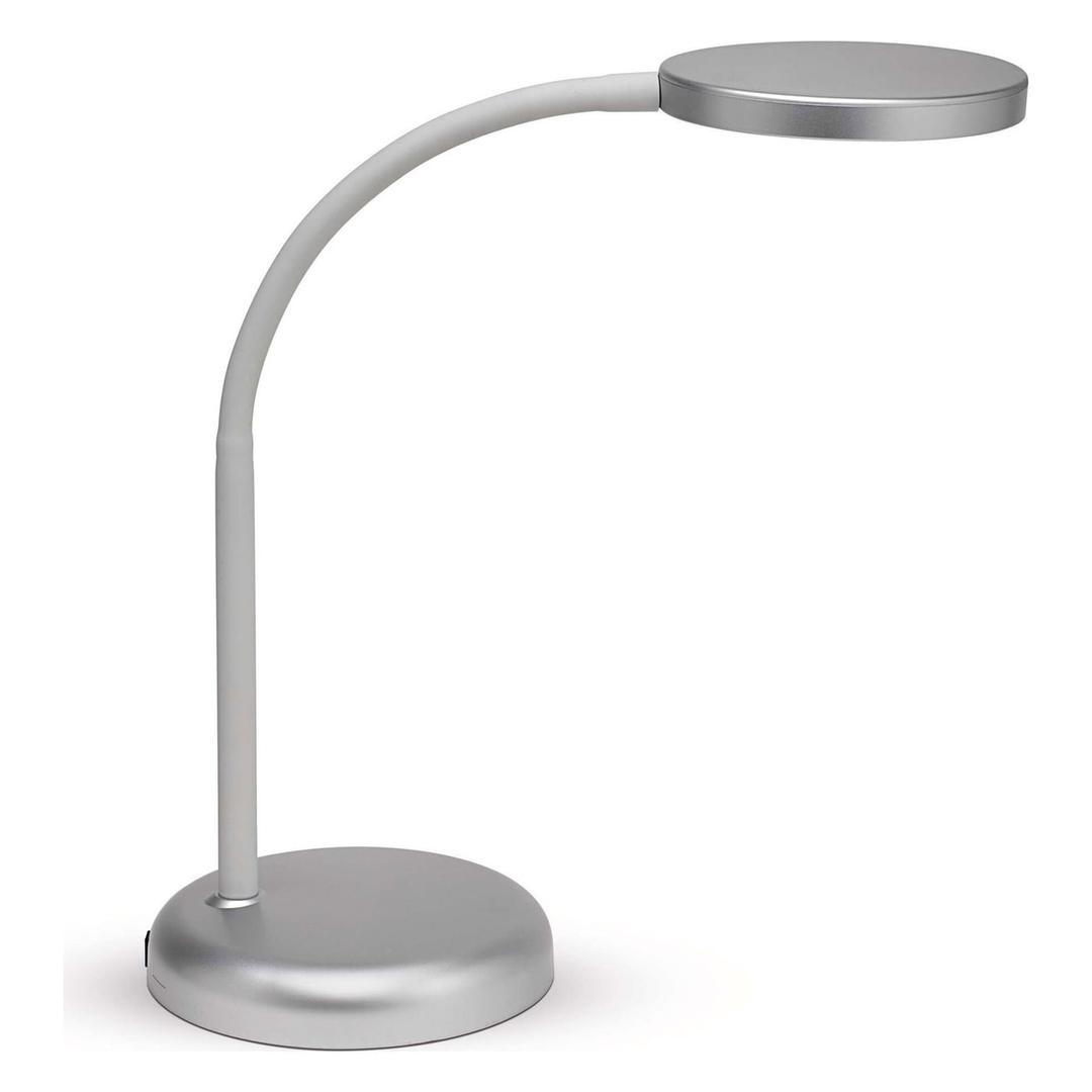 Lampe de bureau LED compacte, 3000 K joy argent MAUL - Lampe de bureau LED MAULjoy argent, vue d'ensemble