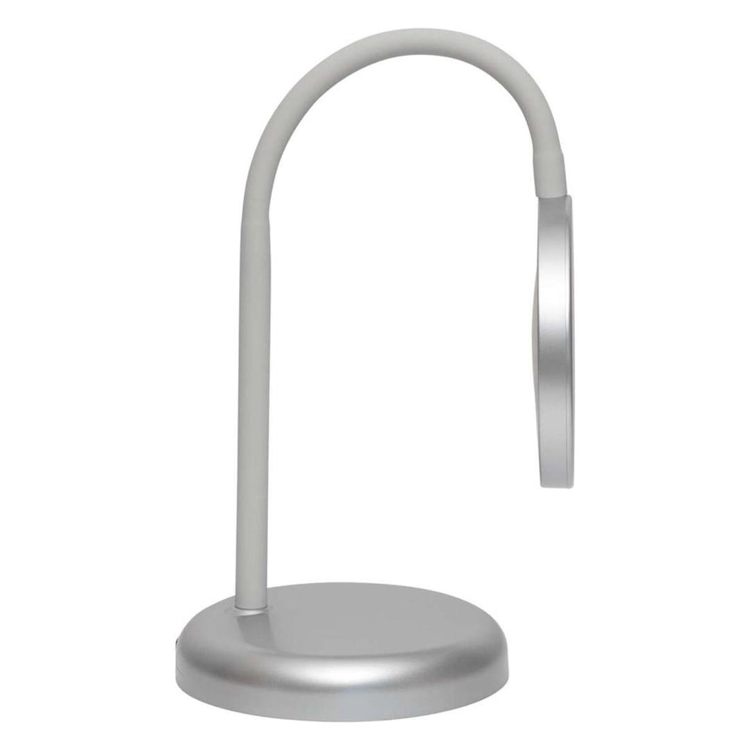 Lampe de bureau LED compacte, 3000 K joy argent MAUL - Lampe de bureau LED MAULjoy argent, détail