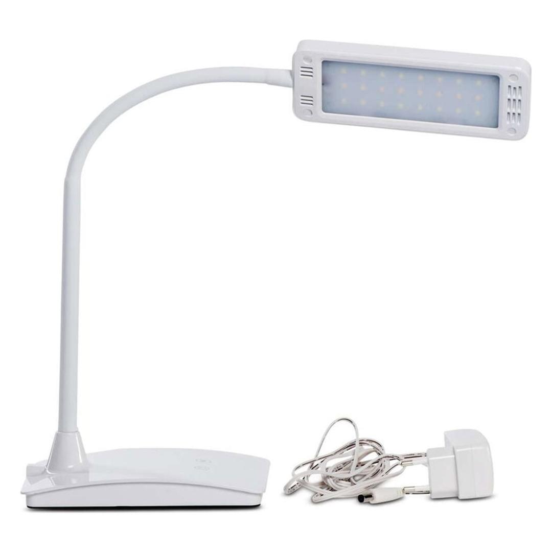 Lampe de bureau LED, température réglable pearly colour vario blanc MAUL - Lampe LED MAULpearly colour vario blanc, détail
