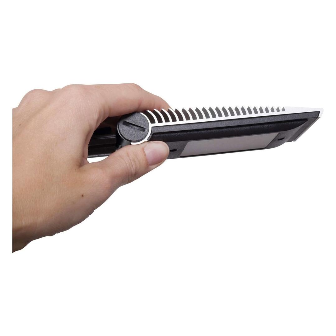 Lampe de bureau LED, garantie 5 ans solaris argent MAUL - Lampe de bureau LED MAULsolaris argent, détail